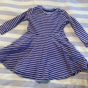 Primary 3T twirl dress purple